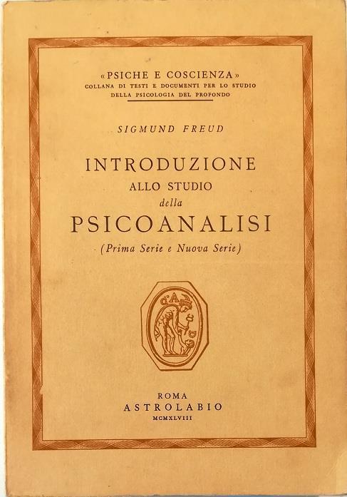 Introduzione allo studio della psicoanalisi (Prima Serie e Nuova Serie) - Sigmund Freud - copertina