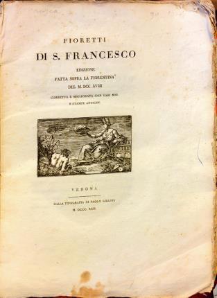 Fioretti di S. Francesco - Francesco San - copertina