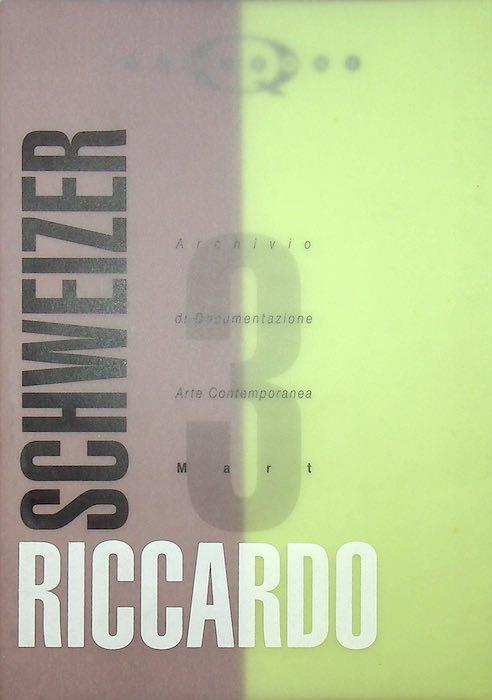 Riccardo Schweizer - Riccardo Schweizer - copertina