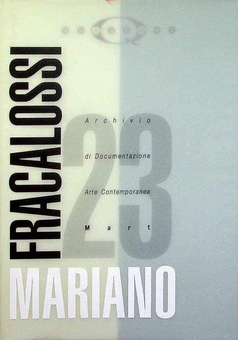 Mariano Fracalossi - Mariano Fracalossi - copertina