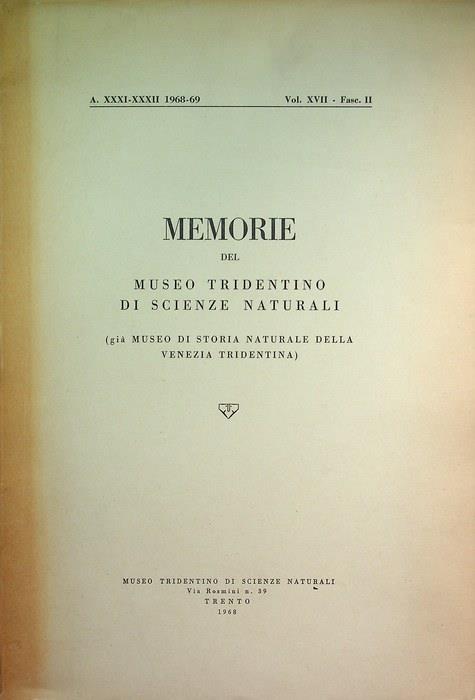 Il bacino del Chieppena (Trentino): stratigrafia, tettonica, geomorfologia e idrologia, fenomeni franosi.
