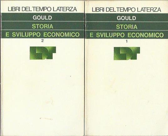 Storia e sviluppo economico (2 volumi) - copertina