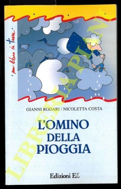 L' omino della pioggia - Gianni Rodari - copertina
