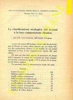 La classificazione ecologica dei terreni e la loro composizione chimica