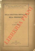 Sulla struttura cristallina della perowskite
