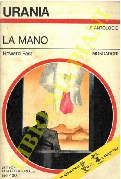 La mano - Howard Fast - copertina
