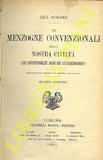 Le menzogne convenzionali della nostra civiltà. (Die conventionellen lugen der kulturmenschheit)