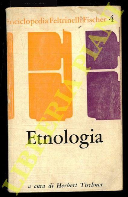 Etnologia - Herbert Tischner - copertina