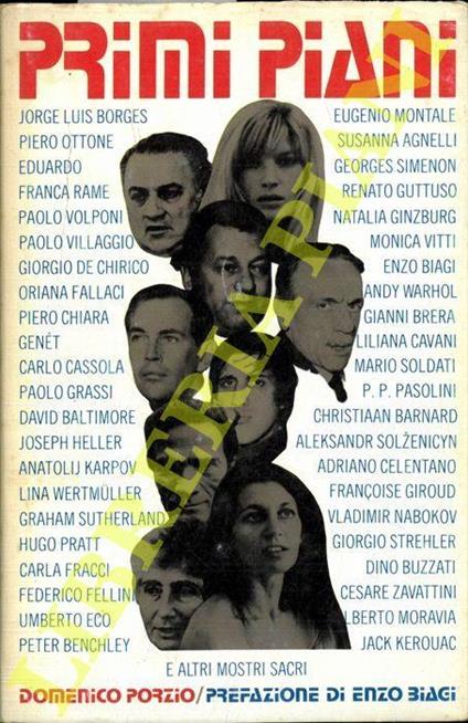 Primi piani - Domenico Porzio - copertina