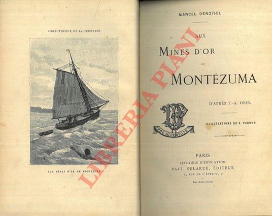Aux mines d'or de Montézuma - copertina