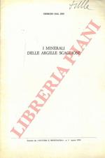 I minerali delle argille scagliose