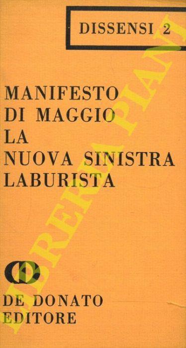 Manifesto di Maggio. La Nuova Sinistra laburista - copertina