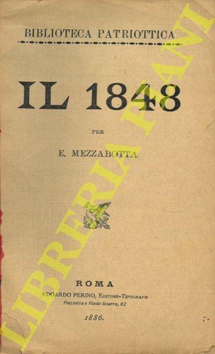 Il 1848 - copertina