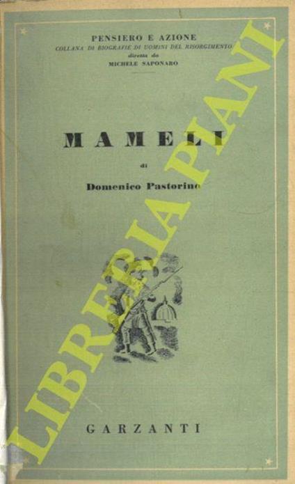 Mameli - Domenico Pastorino - copertina