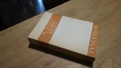 Marcus Tullius Cicero - Brutus - copertina