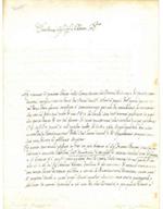 Lettera manoscritta di 32 righe e firma autografa. 