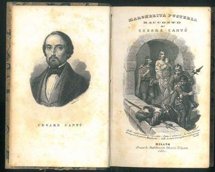 Margherita Pusterla. Racconto - Cesare Cantù - copertina
