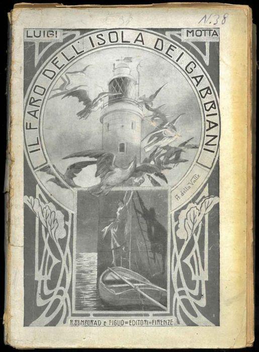 Il faro dell'Isola dei Gabbiani. Romanzo d'avventure. Illustrazioni di G.Amato - Luigi Motta - copertina