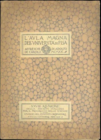 Affreschi di Adolfo De Carolis. Prefazione di Federico Hermanin - copertina