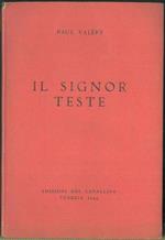 Il Signor Teste. Traduzione di Enrico da Mola