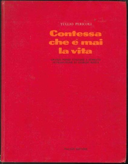 Contessa che è mai la vita. Grandi poesie a fumetti - Tullio Pericoli - copertina