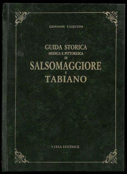 Guida storica medica e pittoresca di Salsomaggiore e Tabiano - Giovanni Valentini - copertina
