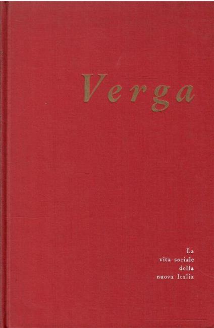 Giovanni Verga - Carlo Cattaneo - copertina