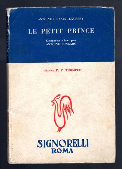 Le petit prince - Antoine de Saint-Exupéry - copertina