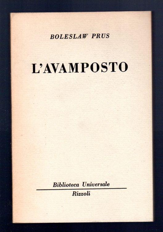 L' avamposto - Boleslaw Prus - copertina