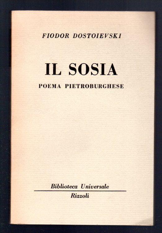 Il sosia. Poema pietroburghese - Fëdor Dostoevskij - copertina