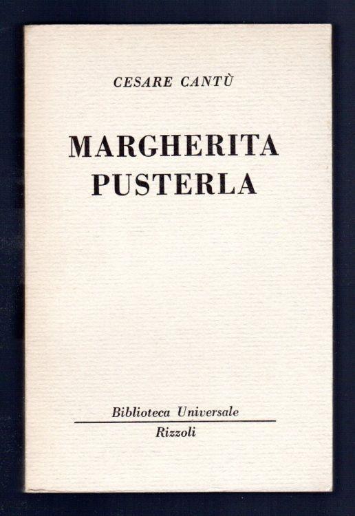 Margherita Pusterla - Cesare Cantù - copertina