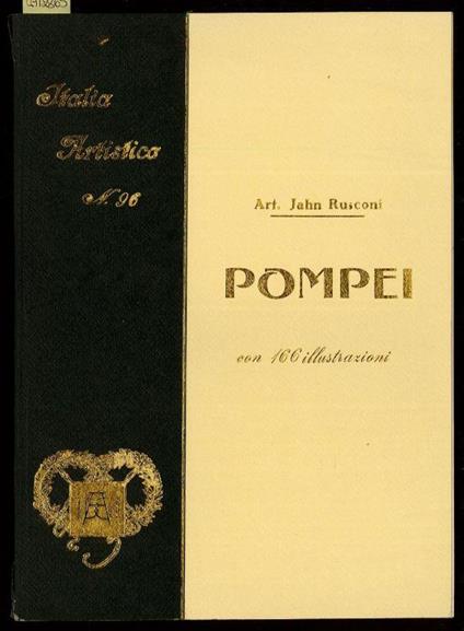 Pompei - Jahn Rusconi - copertina