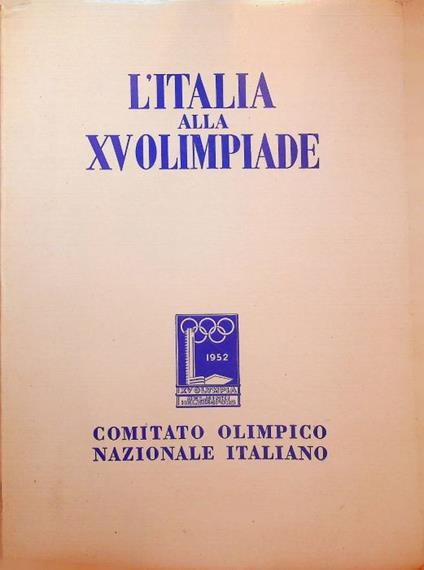 L'Italia alla XV Olimpiade - copertina