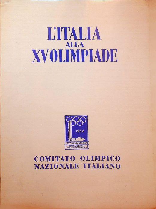 L'Italia alla XV Olimpiade - copertina
