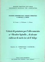 Criteri di potatura per l'allevamento a 