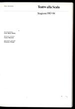 Teatro alla Scala. Stagione 1983-84