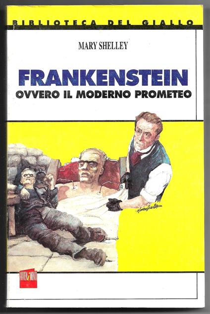 Frankenstein ovvero il moderno Prometeo - Mary Shelley - copertina
