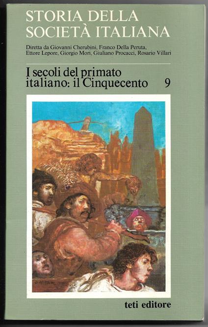 I secoli del primato italiano: il Cinquecento - Parte terza Vol. IX - copertina