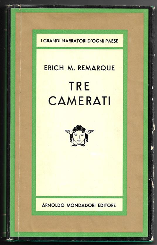 Tre camerati - Erich Maria Remarque - copertina