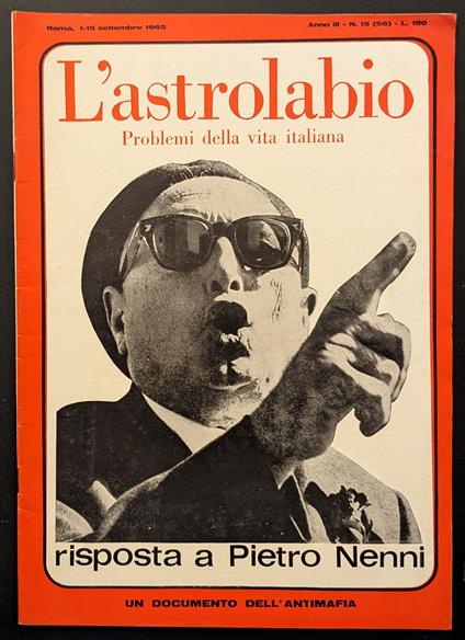 L' astrolabio 15 - copertina