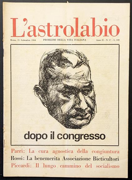 L' astrolabio 17 - copertina