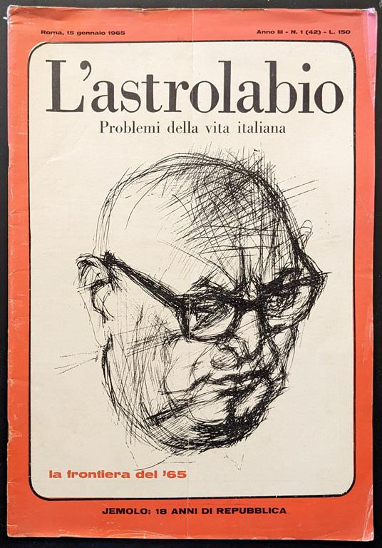 L' astrolabio 1 - copertina