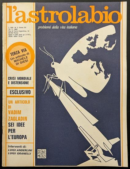 L' astrolabio 5 - copertina