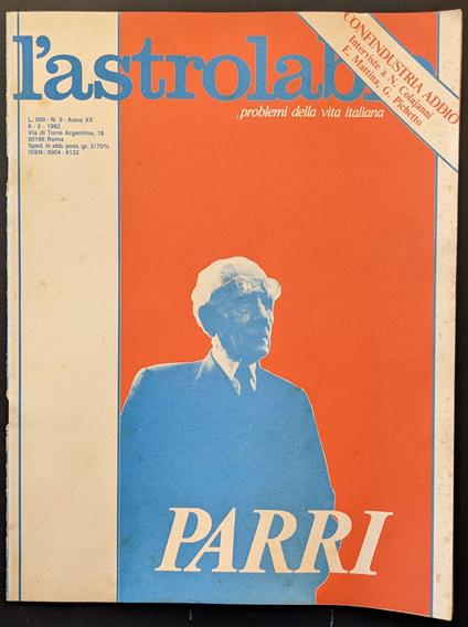 L' astrolabio 9 - copertina