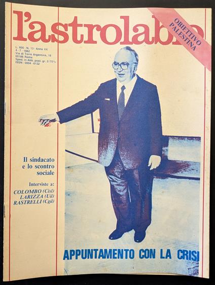L' astrolabio 13 - copertina