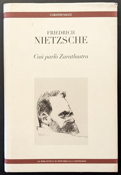 Così parlò Zarathustra - Friedrich Nietzsche - copertina