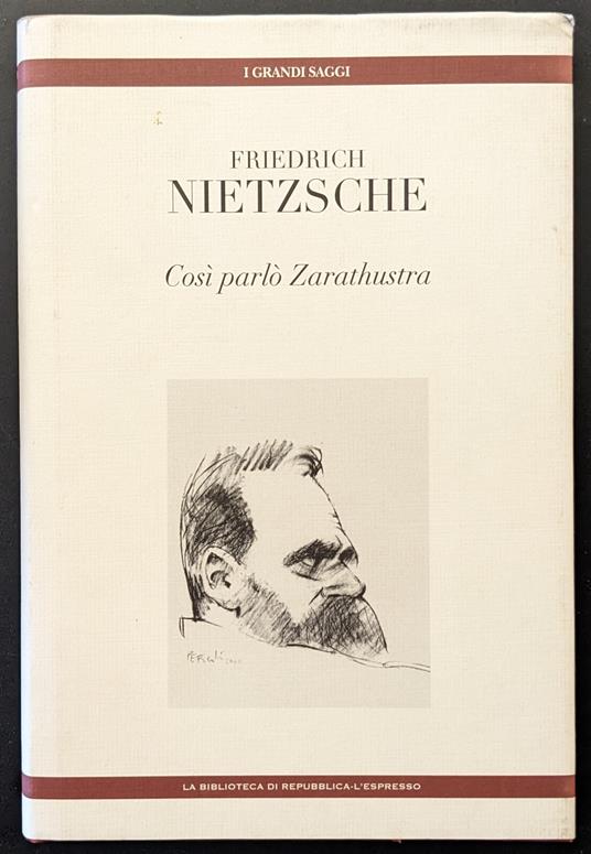 Così parlò Zarathustra - Friedrich Nietzsche - copertina