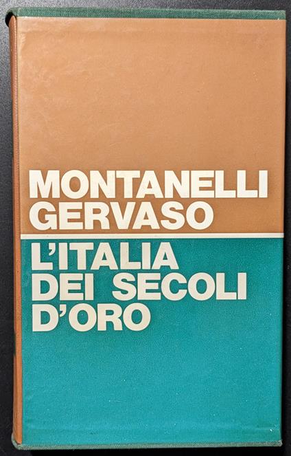 L' Italia dei secoli d'oro - copertina