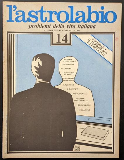 L' astrolabio 14 - copertina