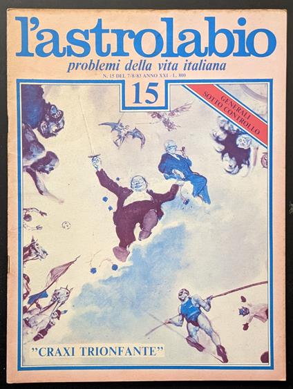L' astrolabio 15 - copertina